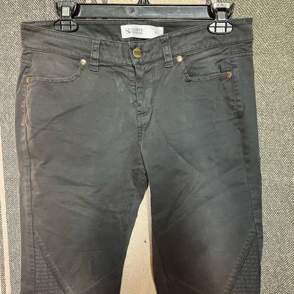 Carve Designs Black Skinny Jeans, size 4
